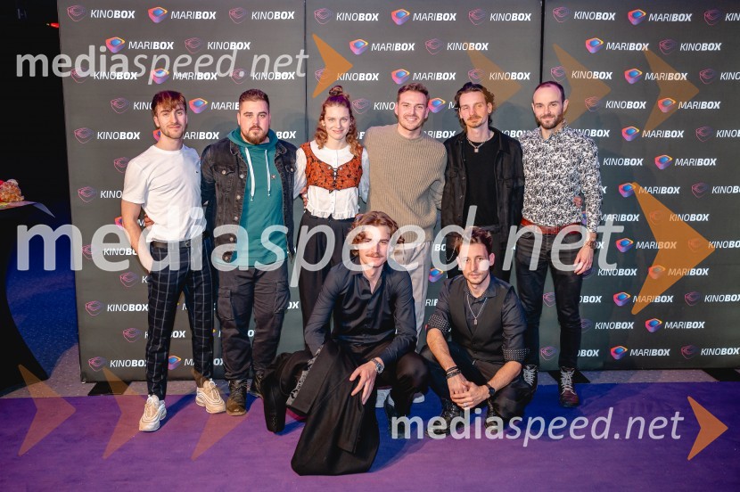  Žiga Kukovič, režiser;  Jan Gerl Korenč, igralec;  Pia Skvarča, igralka;  Nik Gradišnik;  Tine Ugrin, igralec;  Robert Kladnik, igralec;  Matic Gabriel, fotograf;  Tim Žibrat, ustvarjalec filmske glasbeMariborska premiera filma Gepack, Maribox