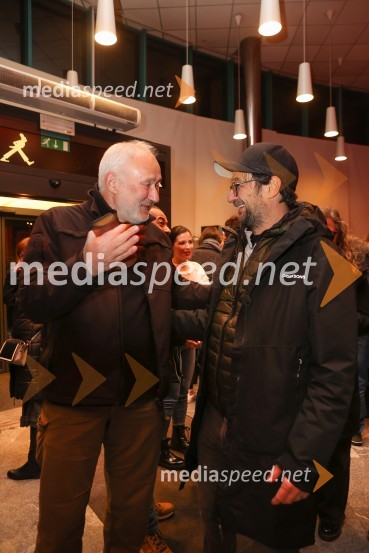  Miran Zupanič, scenarist, režiser;  Slobodan Maksimović, režiserĐorđić se vrača, nova komedija ustvarjalcev uspešnice Čefurji raus!