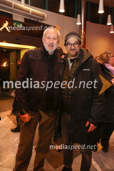  Miran Zupanič, scenarist, režiser;  Slobodan Maksimović, režiserĐorđić se vrača, nova komedija ustvarjalcev uspešnice Čefurji raus!