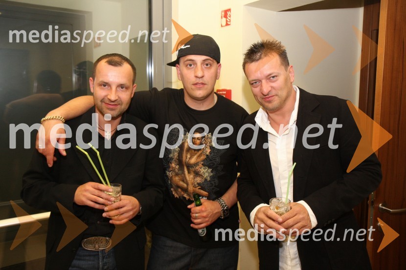 6 Pack Čukur, raper in Mato Sušac ter Tadej Kovačič, lastnika Patricks PubaCasino Mond: 6Pack Čukur, predstavitev albuma Gangsta, Dilla, Playa, Gorilla,