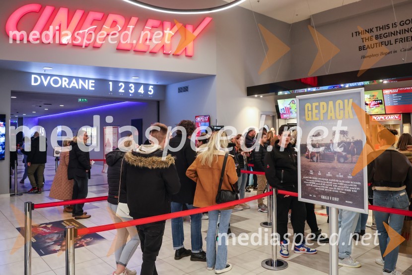 Premiera filma Gepack in pogovor z ustvarjalci filma, Cineplexx Koper