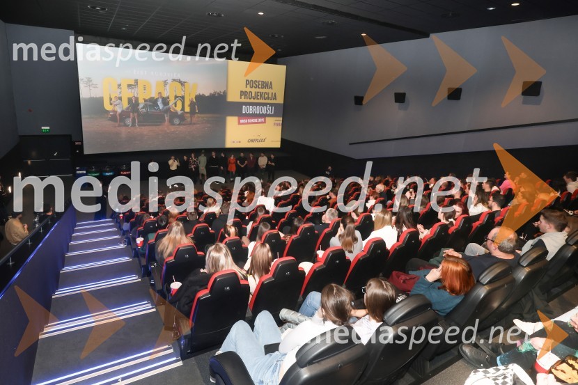 Premiera filma Gepack in pogovor z ustvarjalci filma, Cineplexx Koper