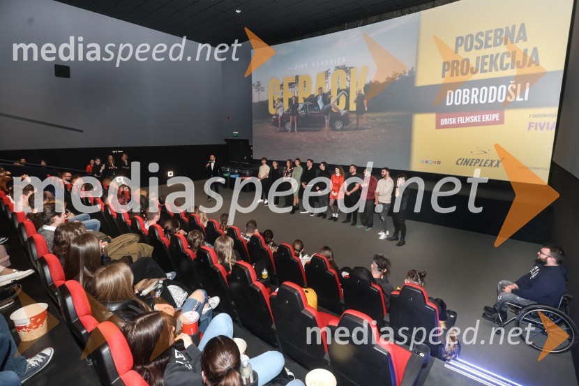 Premiera filma Gepack in pogovor z ustvarjalci filma, Cineplexx Koper