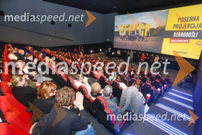 Premiera filma Gepack in pogovor z ustvarjalci filma, Cineplexx Koper