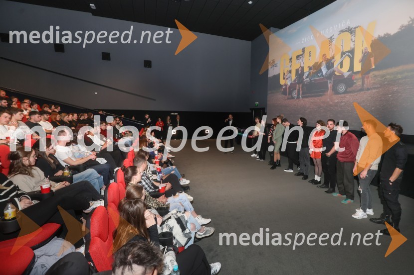 Premiera filma Gepack in pogovor z ustvarjalci filma, Cineplexx Koper