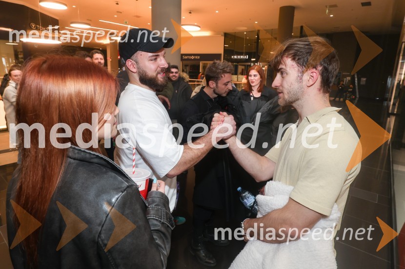  Nejc Abram;  Žiga Kukovič, režiserPremiera filma Gepack in pogovor z ustvarjalci filma, Cineplexx Koper