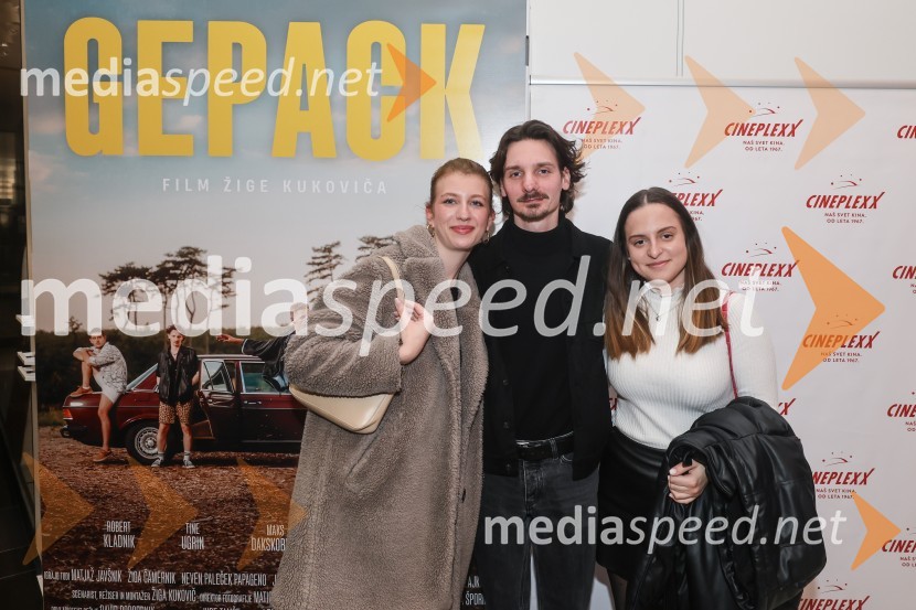  ... ;  Robert Kladnik, igralec;  ... Premiera filma Gepack in pogovor z ustvarjalci filma, Cineplexx Koper