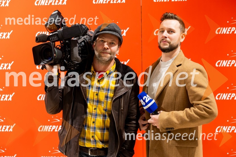  ... ;  Alen Podlesnik, moderator, novinar POP TVPremiera vohunskega trilerja Argylle v Cineplexx Ljubljana