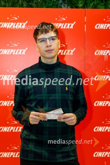  Ian Polak Rožac - LILJANX , TikTokerPremiera vohunskega trilerja Argylle v Cineplexx Ljubljana