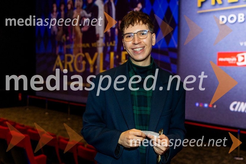  Ian Polak Rožac - LILJANX , TikTokerPremiera vohunskega trilerja Argylle v Cineplexx Ljubljana