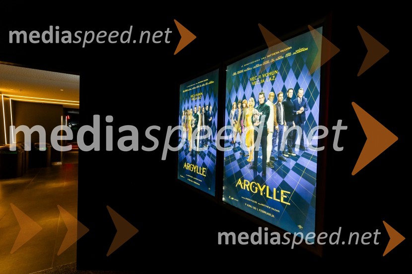 Premiera vohunskega trilerja Argylle v Cineplexx Ljubljana