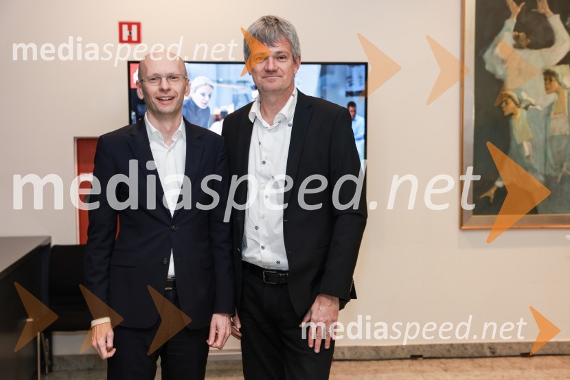  Benjamin Jošar,  predsednik uprave družbe Triglav Skladi; mag. Tomaž  Berločnik, nekadnji predsednik uprave Petrol d.d.Branko Franc Selak prejemnik priznanja za življenjsko delo na področju managementa 2023