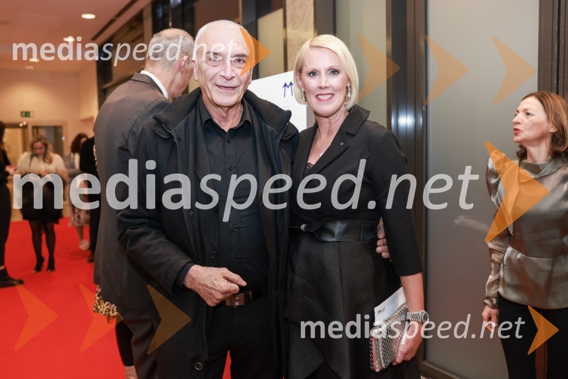  Ivo Boscarol, generalni direktor Pipistrel d.o.o.;  Petra Juvančič, izvršna direktorica, Združenje ManagerBranko Franc Selak prejemnik priznanja za življenjsko delo na področju managementa 2023