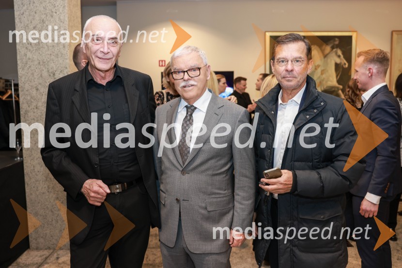  Ivo Boscarol, generalni direktor Pipistrel d.o.o.;  Branko Franci Selak,  direktor, Marmor Hotavlje; prejemnik priznanja za življenjsko delo na področju menedžmenta 2023; mag. Igor Mervič, nekdanji direktor Spar SlovenijaBranko Franc Selak prejemnik priznanja za življenjsko delo na področju managementa 2023