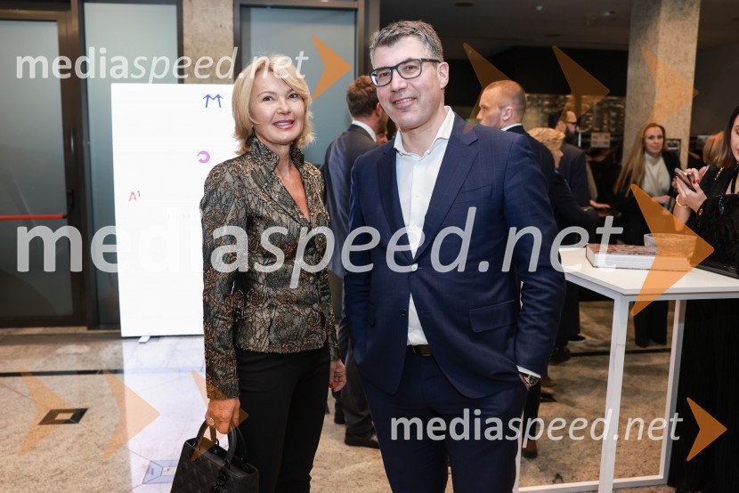  Nevenka Črešnar Pergar, lastnica in direktorica podjetja NP Consulting;  Matjaž Grm, Adria Mobil d.o.o.Branko Franc Selak prejemnik priznanja za življenjsko delo na področju managementa 2023