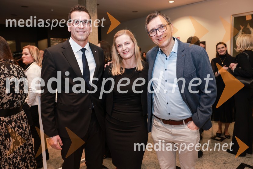  Miha Senčar, Tenzor;  Vesna Draškovič;   Robert Bratuša BrantBranko Franc Selak prejemnik priznanja za življenjsko delo na področju managementa 2023