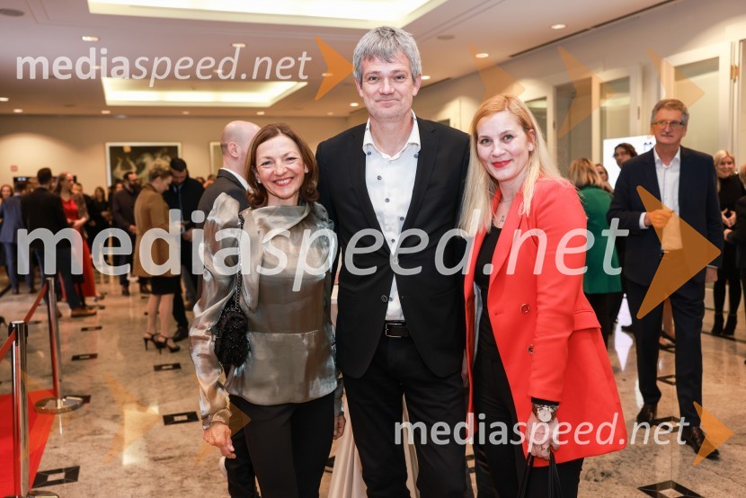 dr. Maja Zalaznik, nekdanja ministrica za izobraževanje, znanost in šport; mag. Tomaž  Berločnik, nekadnji predsednik uprave Petrol d.d.; mag. Melita Joželj Nose, Herman&partnerjiBranko Franc Selak prejemnik priznanja za življenjsko delo na področju managementa 2023