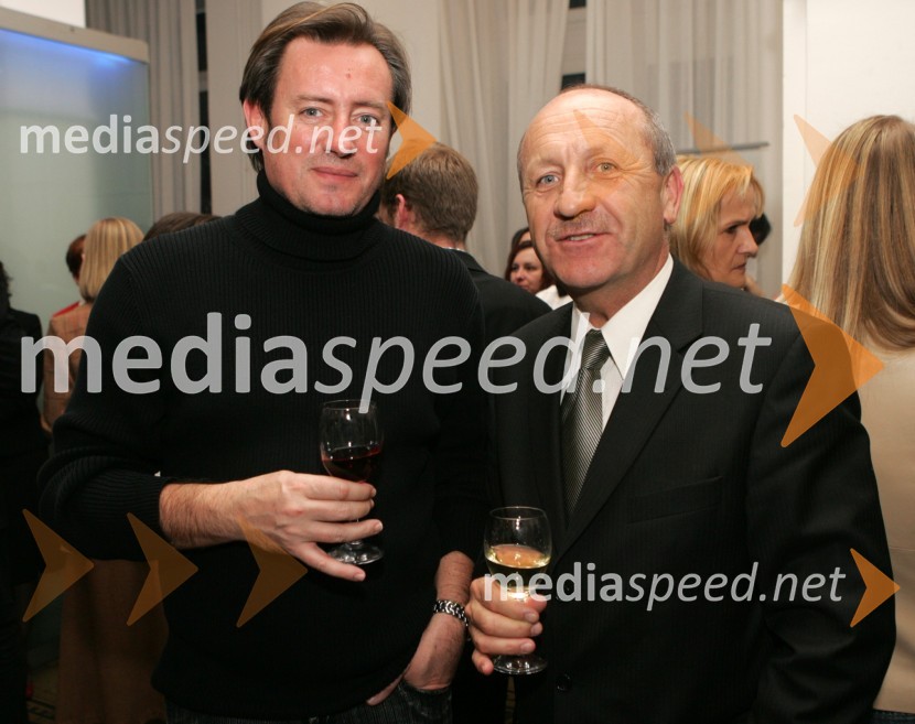 Vladimir Rukavina Gogo, direktor Narodnega doma Maribor in Branko Pavlin, predsednik uprave časopisne družbe DnevnikBonBon, predstavitev nove Večerove priloge