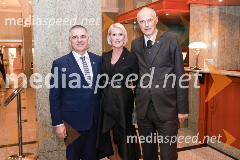  Marko Lotrič, predsednik, Državni svet;  Petra Juvančič, izvršna direktorica, Združenje Manager; dr. Iztok Seljak, predsednik, Združenje ManagerBranko Franc Selak prejemnik priznanja za življenjsko delo na področju managementa 2023