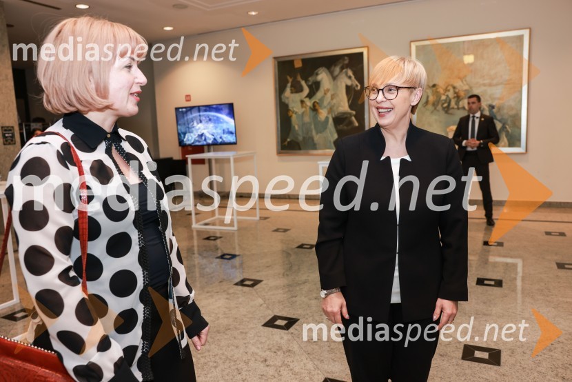 mag. Sarah Jezernik Konovšek, namestnica glavnega direktorja, Plinovodi d.o.o.; dr. Nataša Pirc Musar, predsednica Republike SlovenijeBranko Franc Selak prejemnik priznanja za življenjsko delo na področju managementa 2023