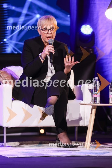 dr. Nataša Pirc Musar, predsednica Republike SlovenijeBranko Franc Selak prejemnik priznanja za življenjsko delo na področju managementa 2023