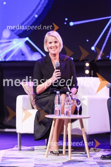  Petra Juvančič, izvršna direktorica, Združenje ManagerBranko Franc Selak prejemnik priznanja za življenjsko delo na področju managementa 2023