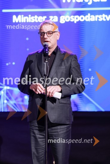  Matjaž Han, minister za gospodarstvo, turizem in športBranko Franc Selak prejemnik priznanja za življenjsko delo na področju managementa 2023