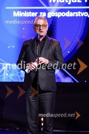  Matjaž Han, minister za gospodarstvo, turizem in športBranko Franc Selak prejemnik priznanja za življenjsko delo na področju managementa 2023