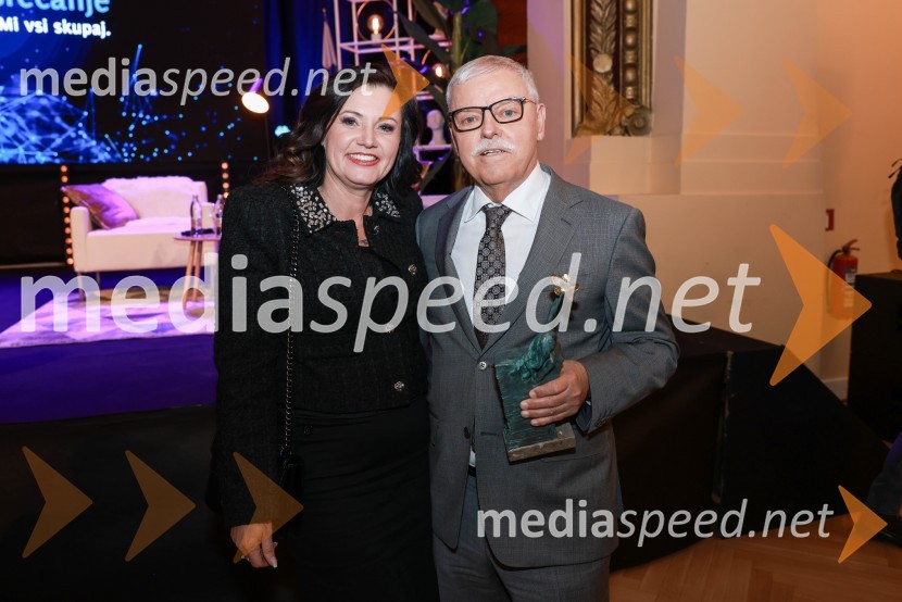  Andreja Jernejčič, direktorica podjetja za piar, digitalni piar, komuniciranje, treninge javnega nastopanja in izobraževanja Lin&Nil;  Branko Franci Selak,  direktor, Marmor Hotavlje; prejemnik priznanja za življenjsko delo na področju menedžmenta 2023Branko Franc Selak prejemnik priznanja za življenjsko delo na področju managementa 2023
