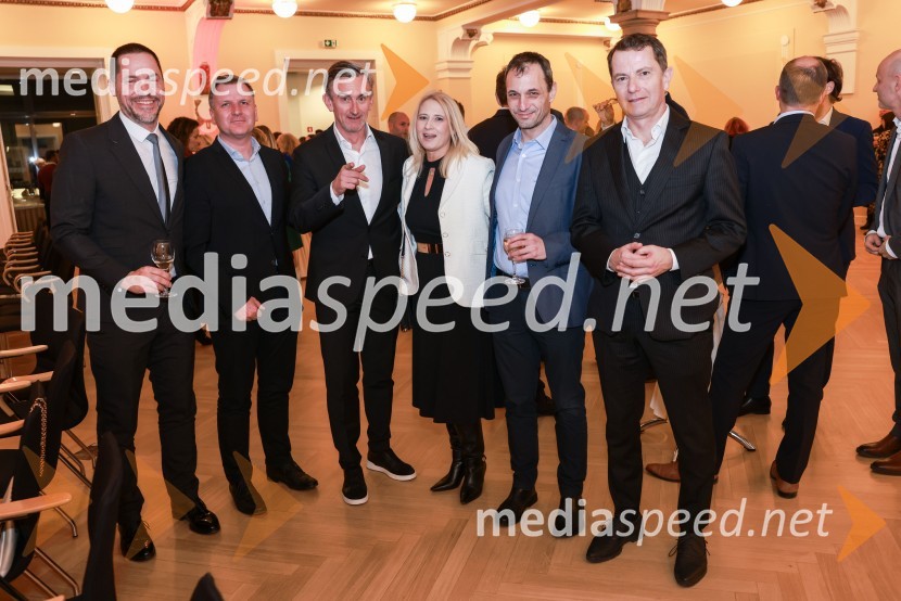  Uroš Petohleb, direktor, Evropski center za reševanje sporov; dr. Simon Rečnik, direktor Trdnih izdelkov in član uprave Leka d.d.;  Marko Lukić, lastnik in direktor družbe Lumar IG;  Ivana Vrviščar,  članica poslovodstva Pošte Slovenije;  Til Lajovic, FirstClass;  Tomaž Orešič, podpredsednik skupine ResaltaBranko Franc Selak prejemnik priznanja za življenjsko delo na področju managementa 2023