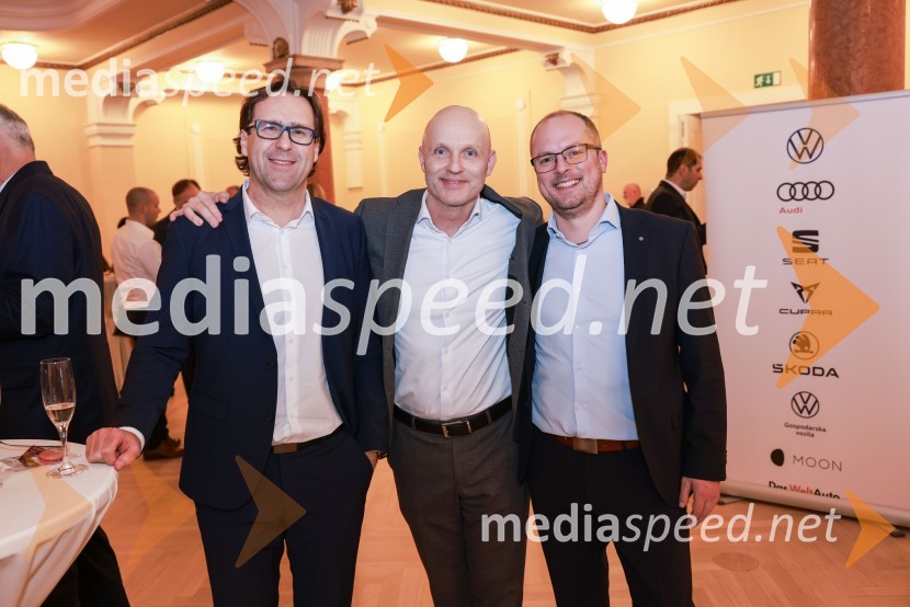 mag. Dejan Šeruga, generalni direktor, Carglass Slovenija;  Črtomir Časar, generalni direktor in ustanovitelj, Business Valuation Finance Group; dr. Jernej Goričar, odvetnik in stečajni upravitelj, Odvetniška pisarna Goričar d.o.o.Branko Franc Selak prejemnik priznanja za življenjsko delo na področju managementa 2023