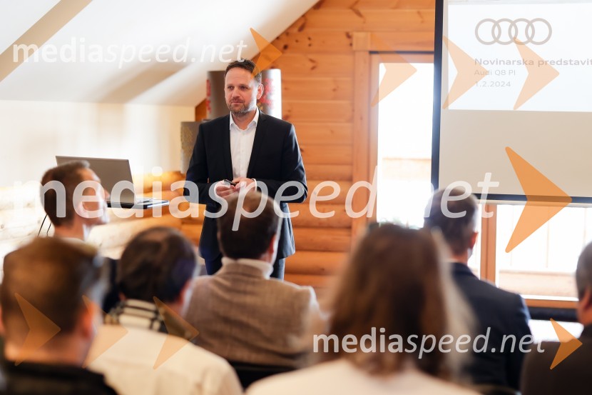  Franci Bolta, direktor znamke Audi pri podjetju Porsche Slovenija d.o.o.Novi Audi Q8, predstavitev