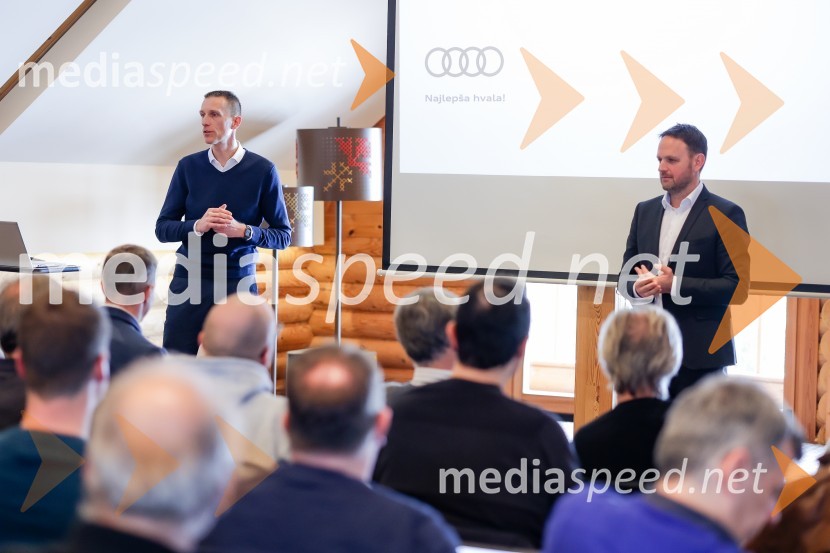  ... ;  Franci Bolta, direktor znamke Audi pri podjetju Porsche Slovenija d.o.o.Novi Audi Q8, predstavitev