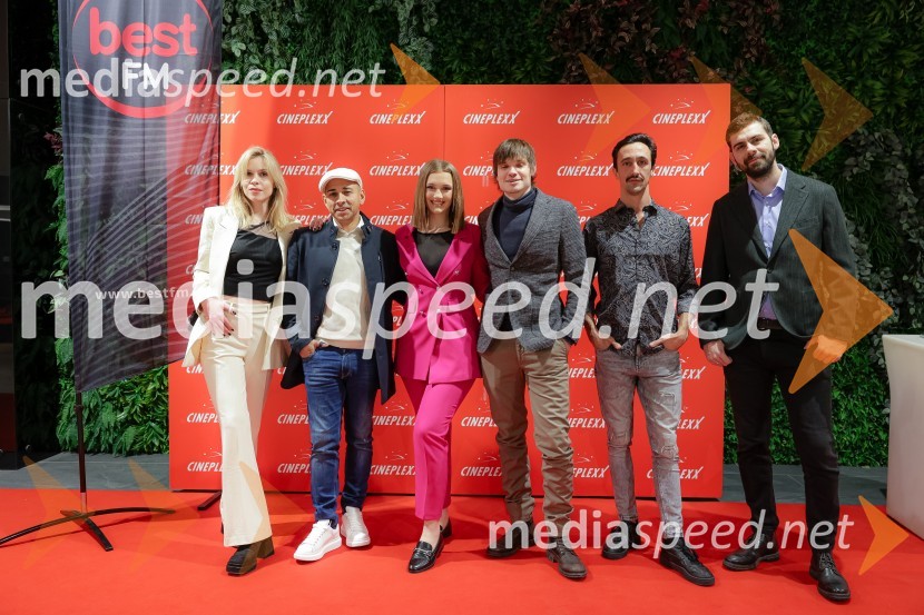  Maša Đorđević, igralka;  Husein Alijević, igralec;  Nadja Kovačević, radio voditeljica, Best FM Slovenija;  Stefan Vukić, igralec;  Antionio Scarpa, igralec;  Nemanja Ćeranić, režiser