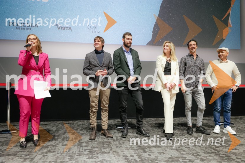  Nadja Kovačević, radio voditeljica, Best FM Slovenija;  Stefan Vukić, igralec;  Nemanja Ćeranić, režiser;  Maša Đorđević, igralka;  Antionio Scarpa, igralec;  Husein Alijević, igralec