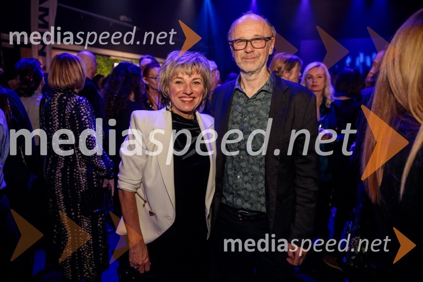  Romana  Krajnčan, pevka;  Lojze  Krajnčan, dirigent Big Banda RTV Slovenija Outstanding 2023, podelitev nagrad