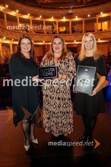  Lidija Rakuša, direktorica marketinga, Spar Slovenija;  ... ;  ... Outstanding 2023, podelitev nagrad