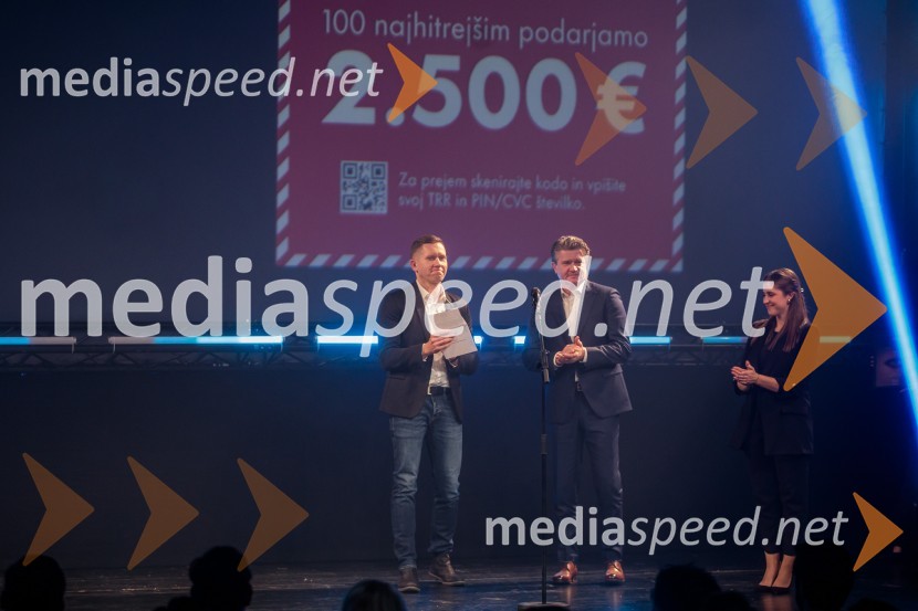  Dino Zupančič, kreativni direktor in partner, Agencija 101;  Marko Kolbl, lastnik Radia Center in direktor EuroplakatOutstanding 2023, podelitev nagrad