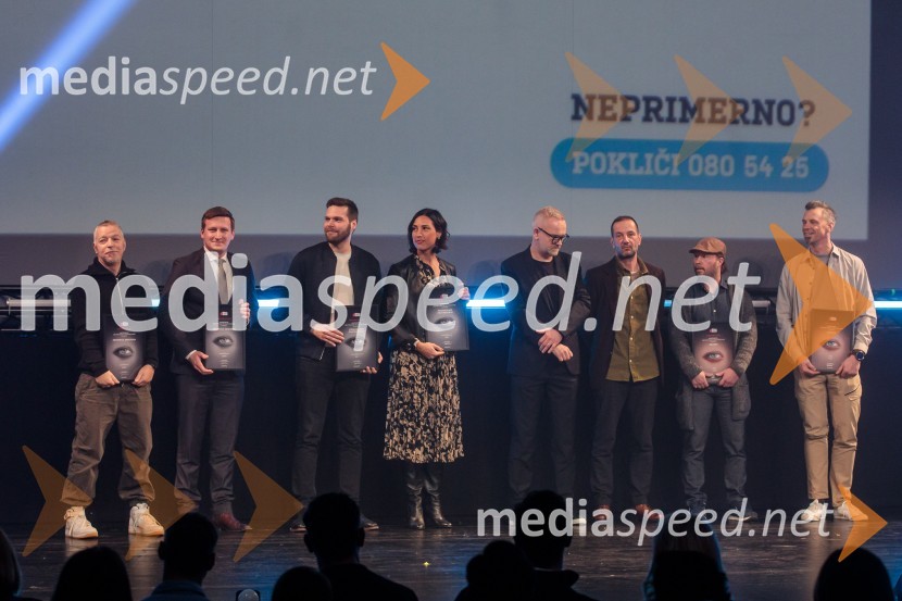  ... ;  Nejc Avbelj, pomočnik direktorja za področje poslovanja, Slovenska filharmonija;  ... ;  Zala Andrina Razinger, Riko Ribnica, asistentka v PR;  Kristijan Andoljšek, umetniški direktor, Innovatif;  Zoran Gabrijan, kreativec;  Matej Pečovnik, društvo Onkoman;  ... Outstanding 2023, podelitev nagrad