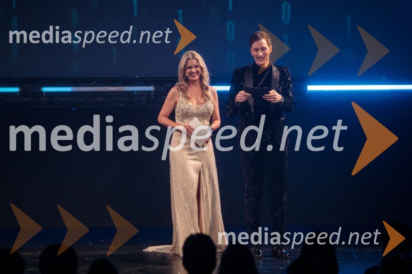  Bernarda Žarn, voditeljica;  Jure Drevenšek, igralecOutstanding 2023, podelitev nagrad