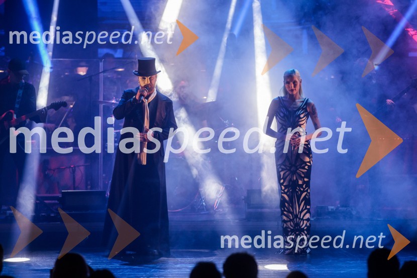  Tomi Meglič, glasbenik, pevec skupine Siddharta;  Sara Briški Cirman - Raiven, pevka, harfistkaOutstanding 2023, podelitev nagrad