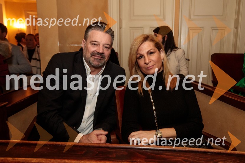  Alexander  Lipovšek, direktor Mannerja za JV Evropo;  Katja Lipovšek, asistentka direktorja in vodja kadrovske službe EuroplakatOutstanding 2023, podelitev nagrad