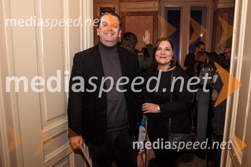  Denis Brrnčič, Producent/Projektni manager;  Mirjana Zeljić Brnčič, pianistkaOutstanding 2023, podelitev nagrad