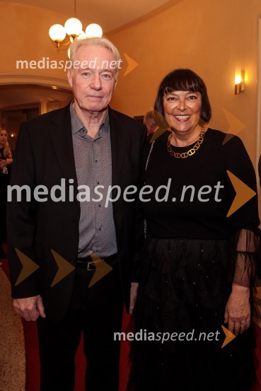  Ivan Lotrič, moderator;  Silva LotričOutstanding 2023, podelitev nagrad