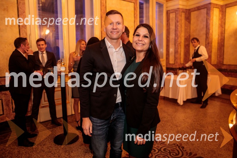  Dino Zupančič, kreativni direktor in partner, Agencija 101;  Vesna Miloševič ZupančičOutstanding 2023, podelitev nagrad