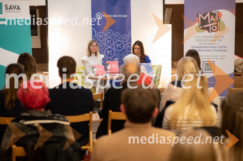  Danaja Lorenčič, sociologinja, novinarka in pisateljica;  Vida Igličar, grafična oblikovalkaSrečanje z Vido Igličar in Danajo Lorenčič, Mestna knjigarna Maribor