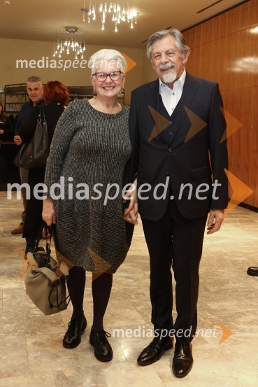  Vesna Škreblin, igralka;  Jože DrabikBodočnost, premiera predstave v MGL