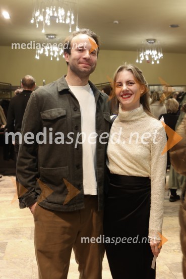  Nik  Škrlec, igralec;  Lena Hribar  Škrlec, igralkaBodočnost, premiera predstave v MGL