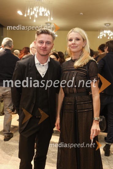  Jure Rajšp, igralec;  Tjaša  Železnik, igralkaBodočnost, premiera predstave v MGL