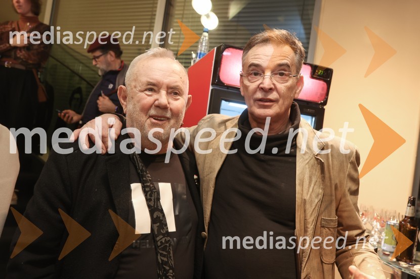  Aco Šunjič, nekdanji direktor Lutkovnega gledališča;   Igor  Samobor, igralecBodočnost, premiera predstave v MGL